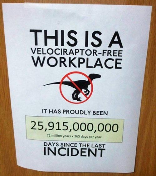 Let's help to stop violence against dinosaurs!